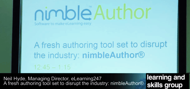 Nimble Author shines at 2014 Learning Technologies Summer Forum