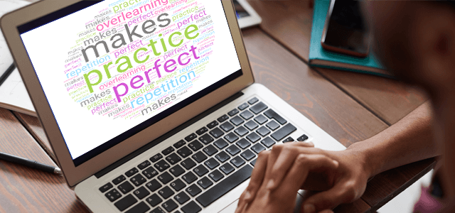 Overlearning: practice makes perfect!