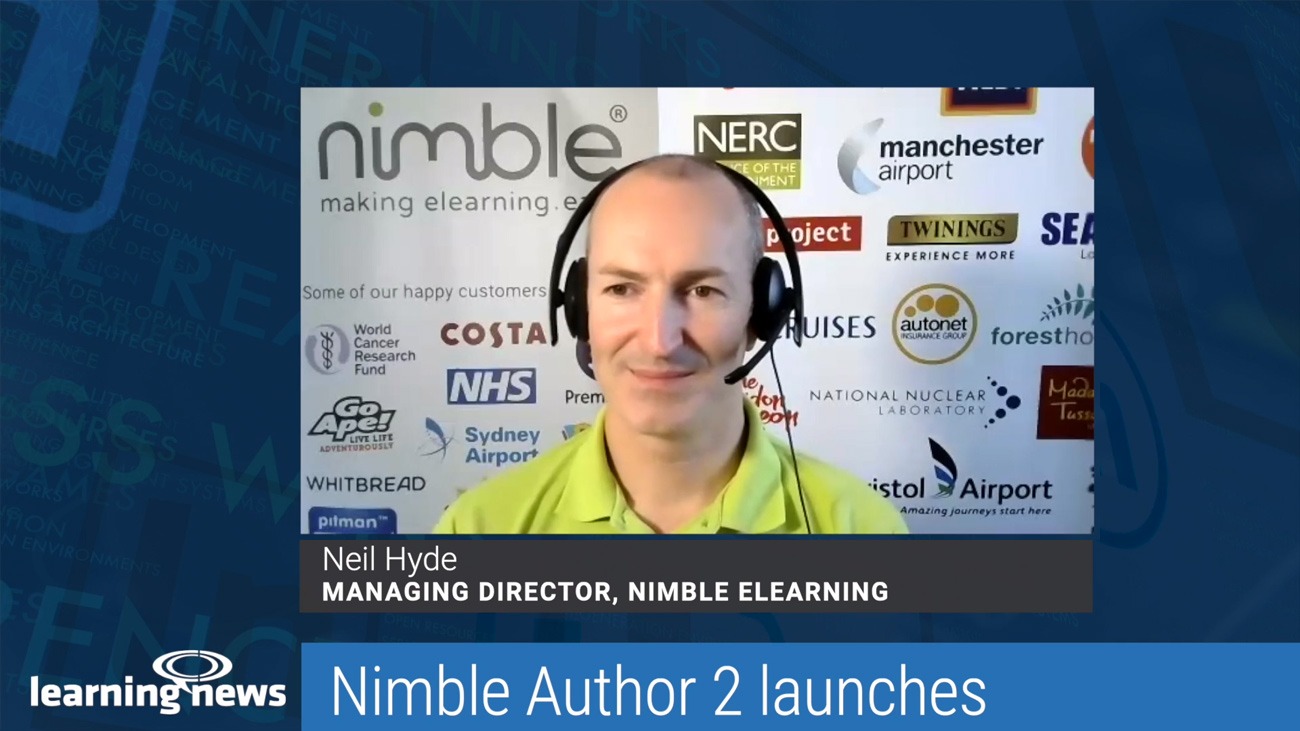 Learning News: Nimble Author 2 launches